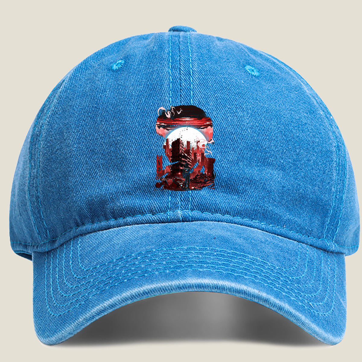 Akira: Neo Tokyo Apocalypse - Washed Denim - Baseball Cap
