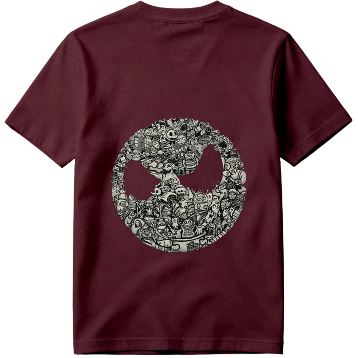Tim Burton's Nightmare Before Christmas Character Collage - Tee