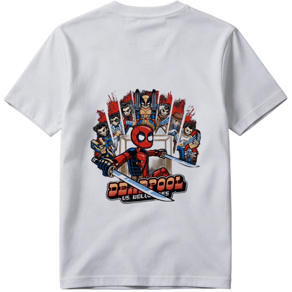 Deadpool vs. Wolverines - Tee