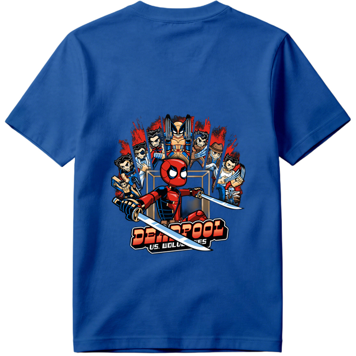 Deadpool vs. Wolverines - Tee