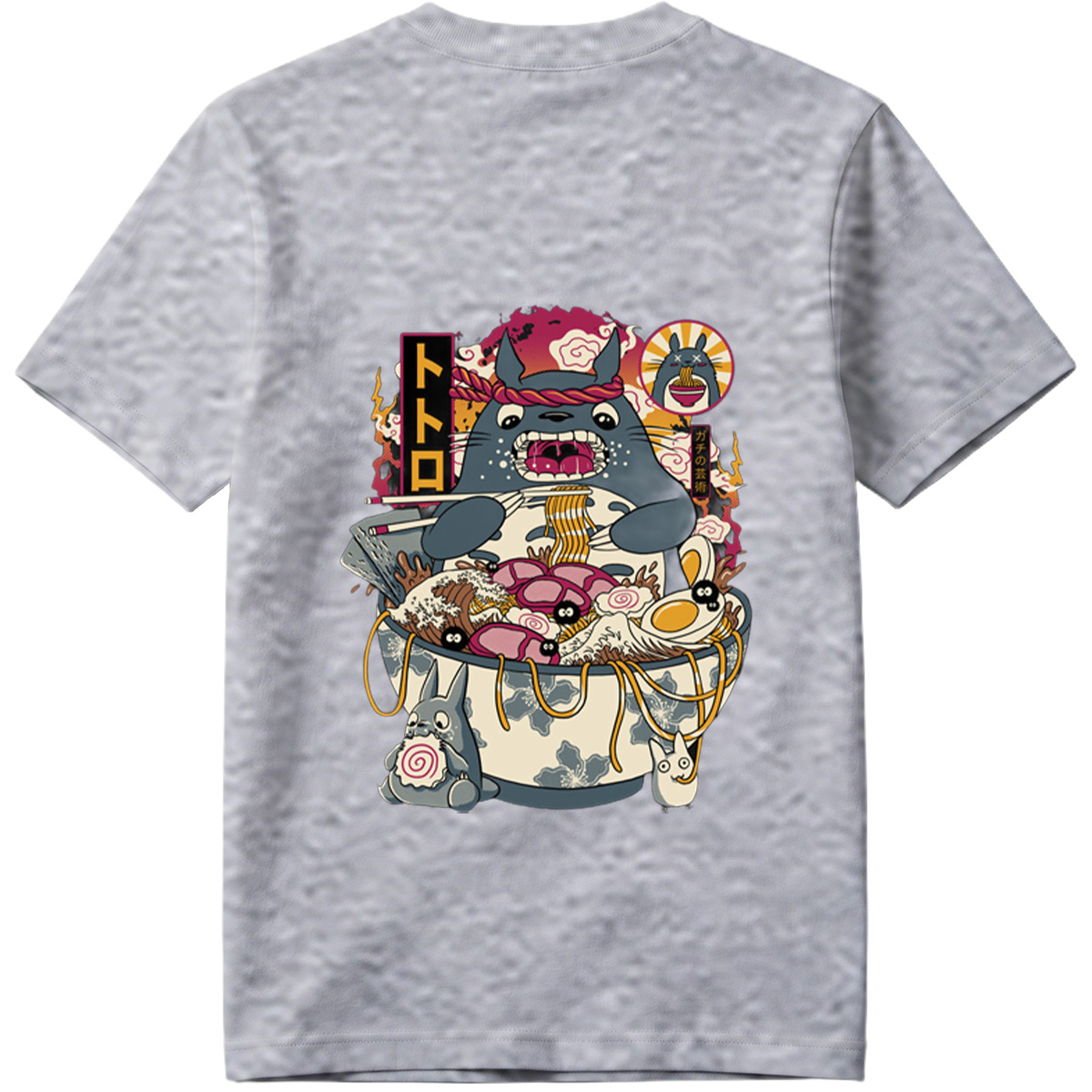 Totoro Ramen Bowl Art - Tee