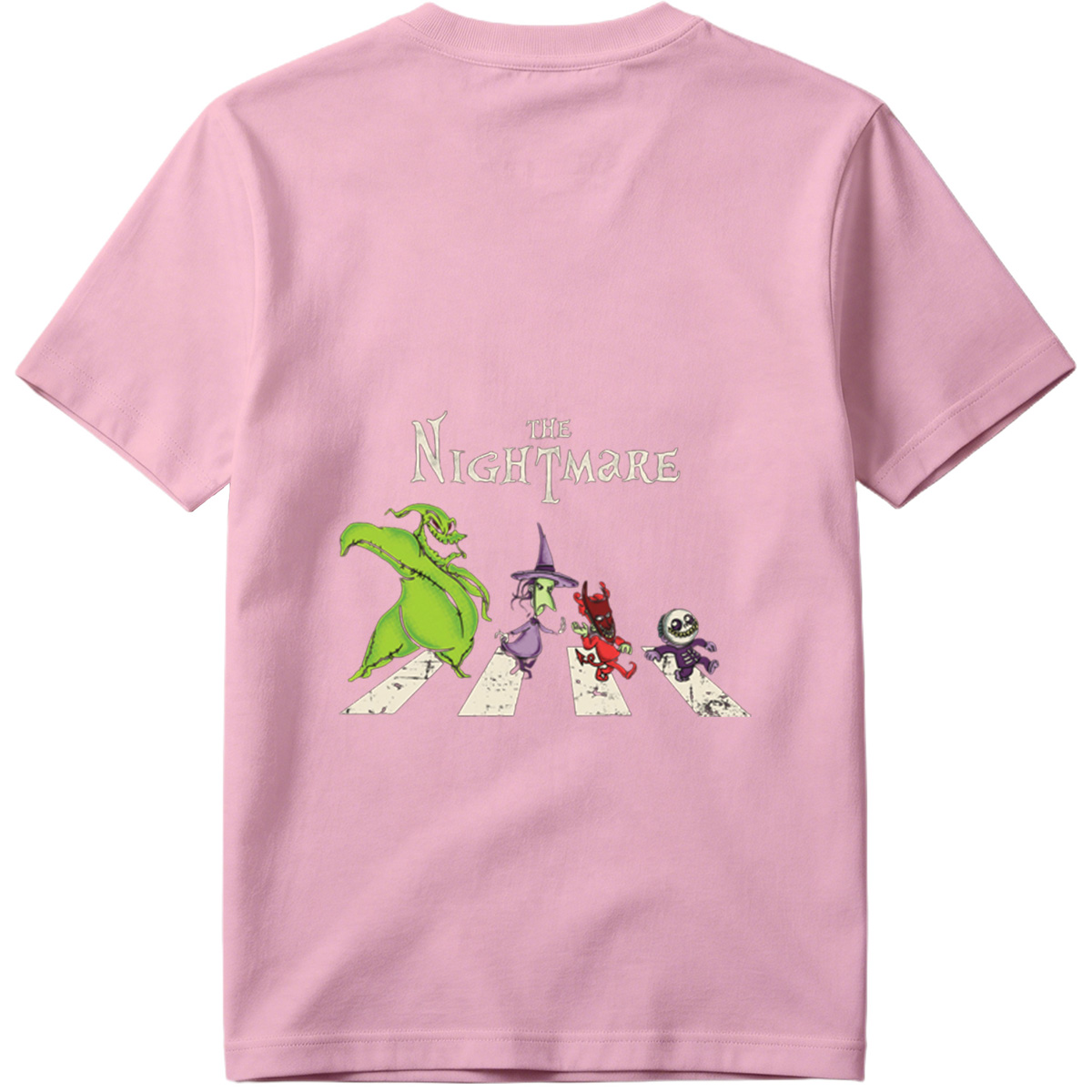 The Nightmare: Oogie Boogie, Witch, Devil, and Jack Skellington Crossing - Tee