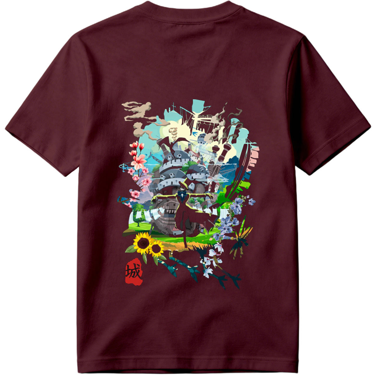 Castle of the Ninja and the Sunflower - Tee