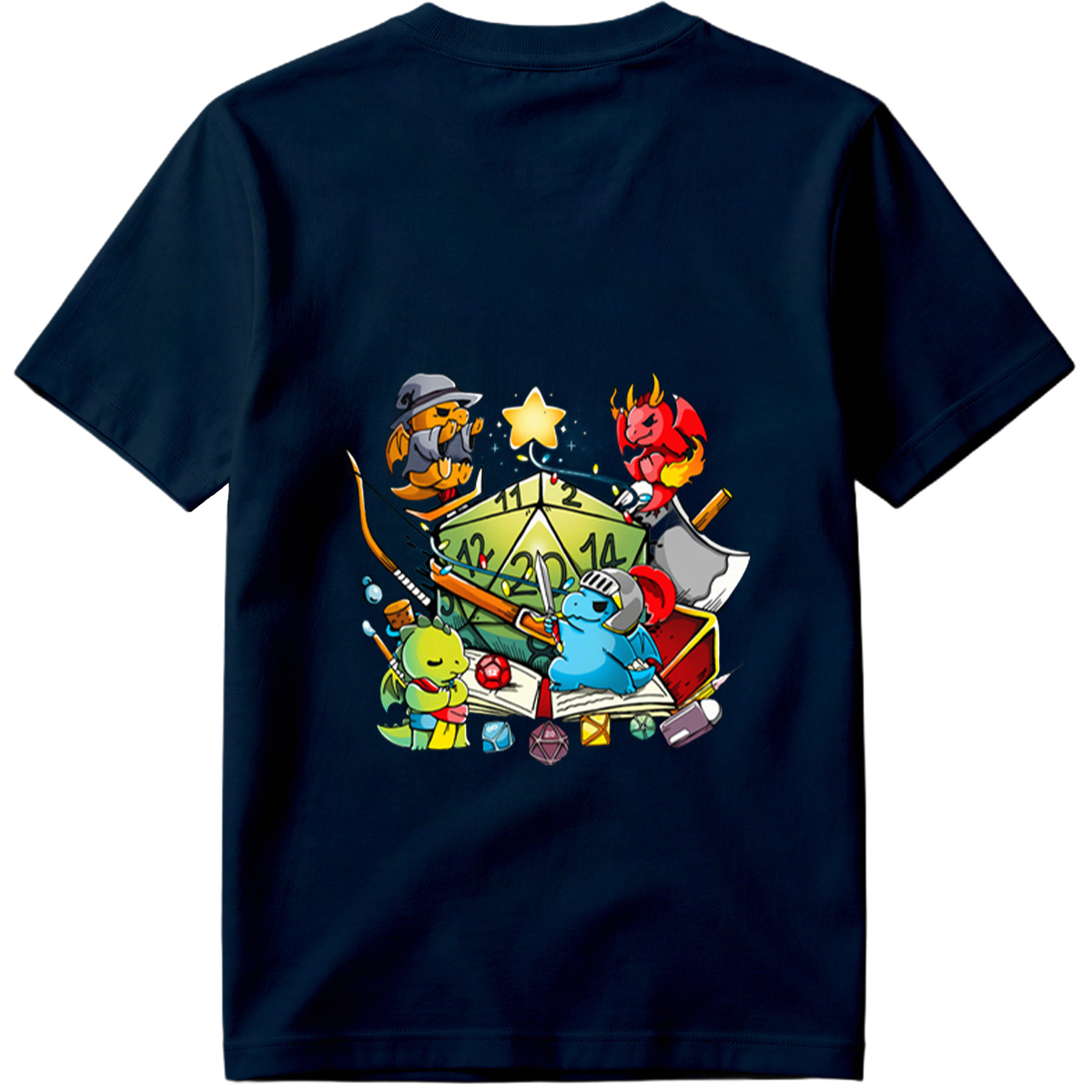 D&D: Dragon, Duck, and D20 Adventure - Tee