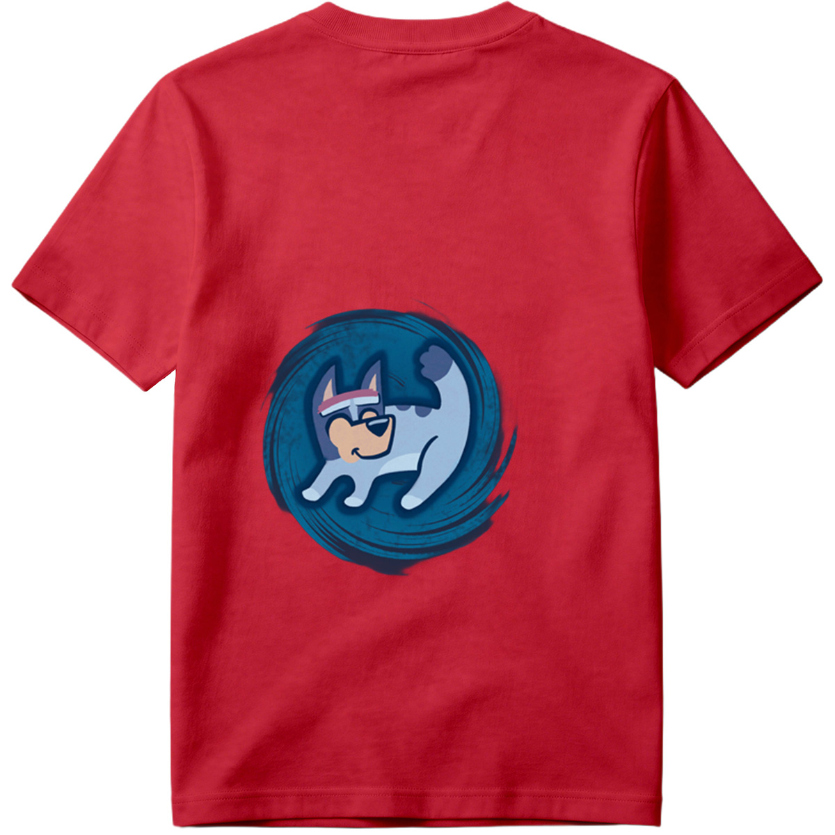 Bluey in a Swirl of Energy - Tee