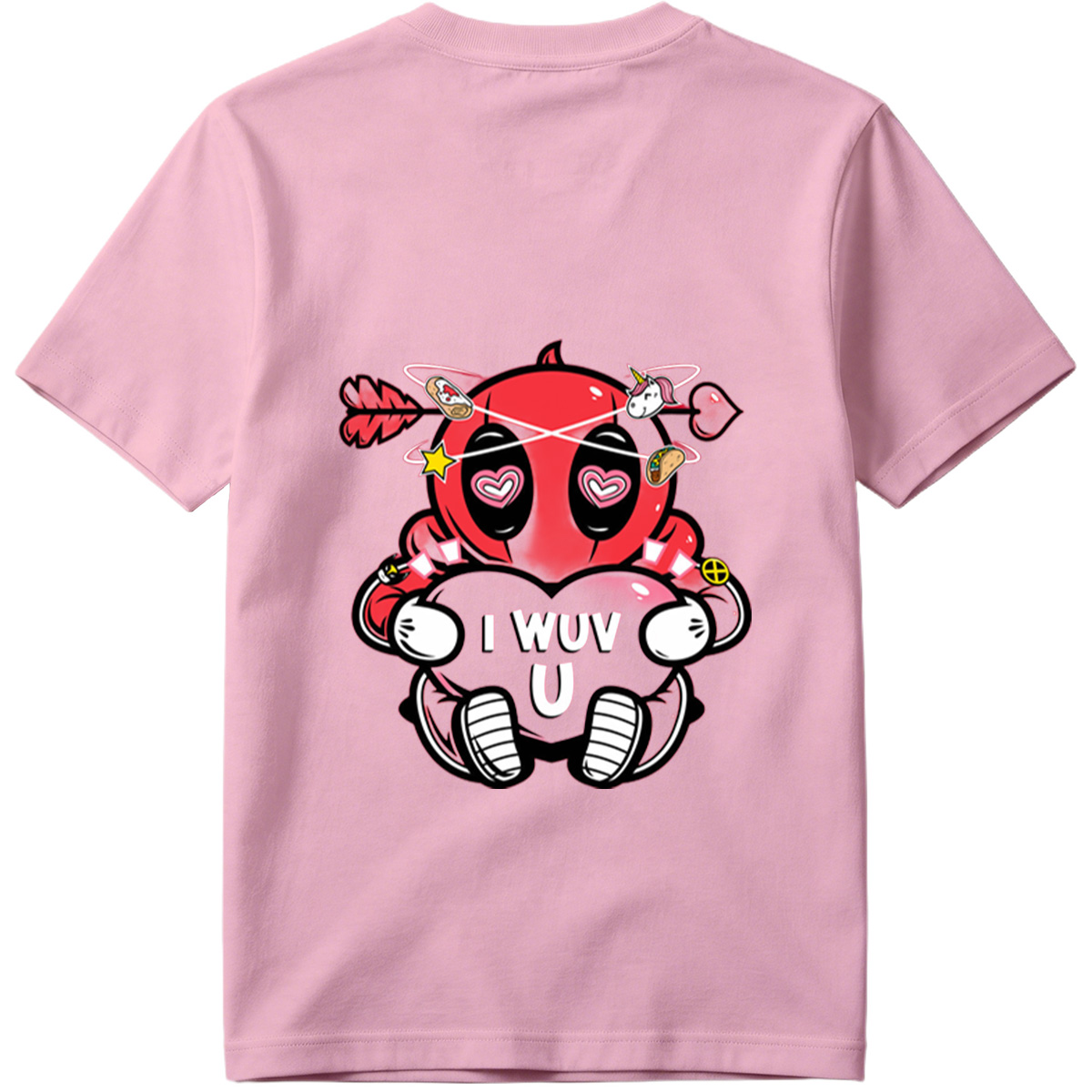 Deadpool I Wuv U - Tee