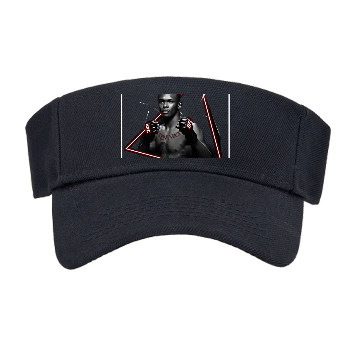 Israel Adesanya UFC Fighter Portrait -  Visor cap