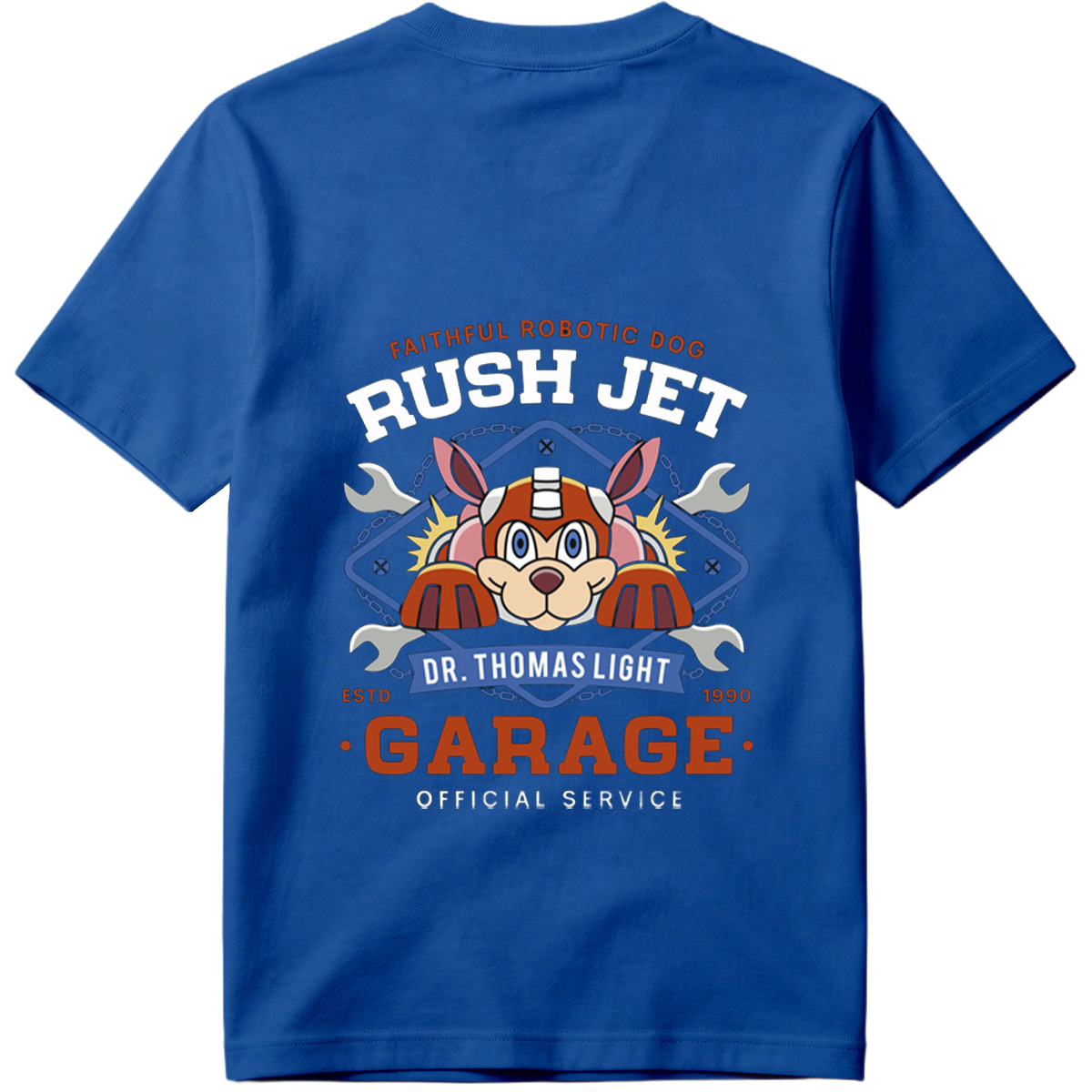 Rush Jet: Dr. Thomas Light Garage Official Service - Tee
