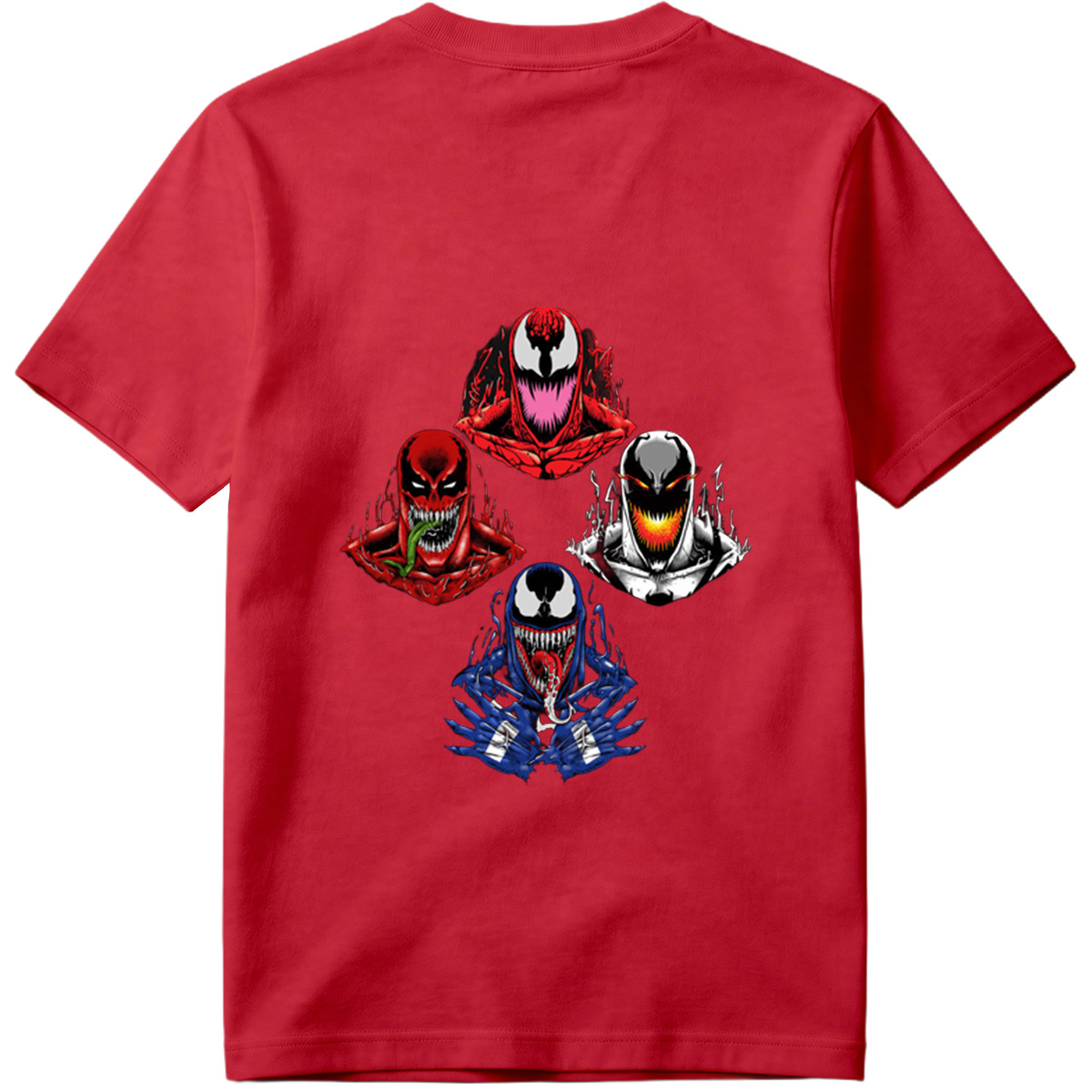 Spider-Verse: Carnage, Venom, Red Goblin, and Symbiote Characters - Tee