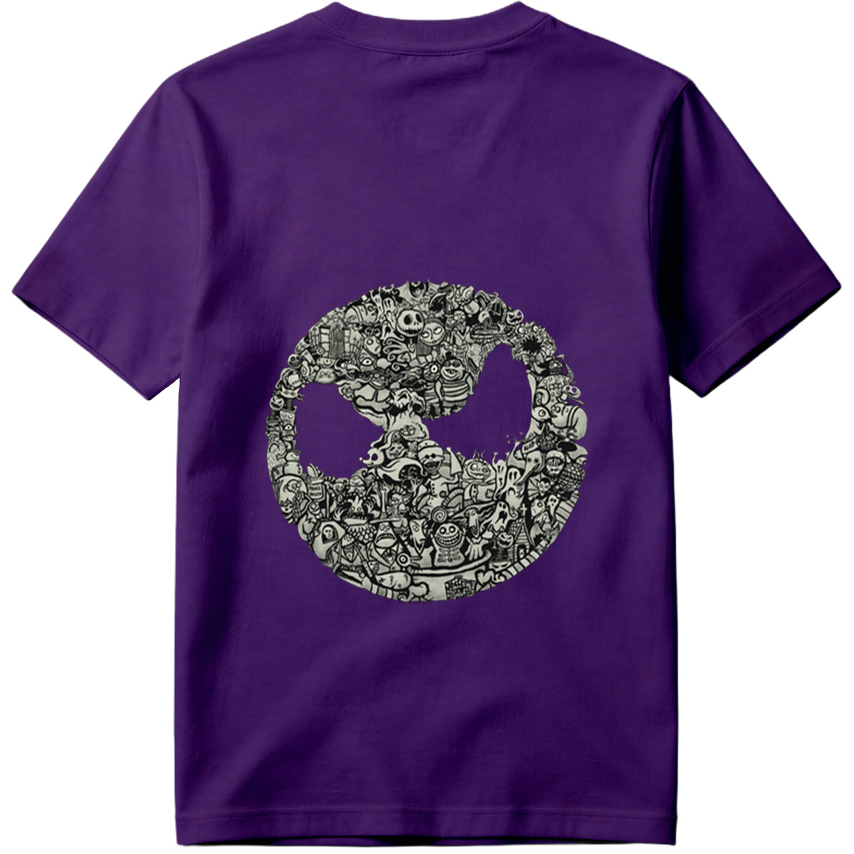 Tim Burton's Nightmare Before Christmas Character Collage - Tee