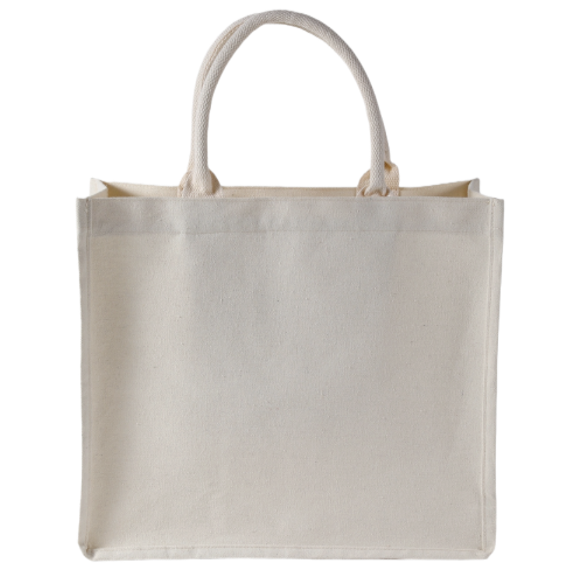 Three-dimensional canvas handbag