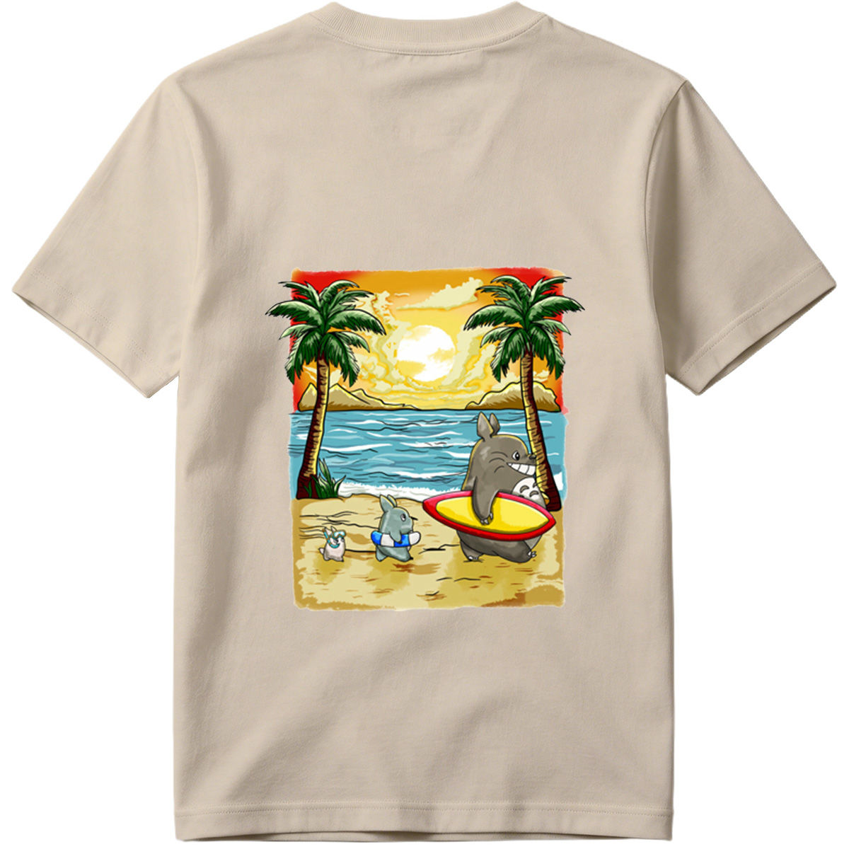 Pokémon: Slowpoke and Friends at the Beach - Tee