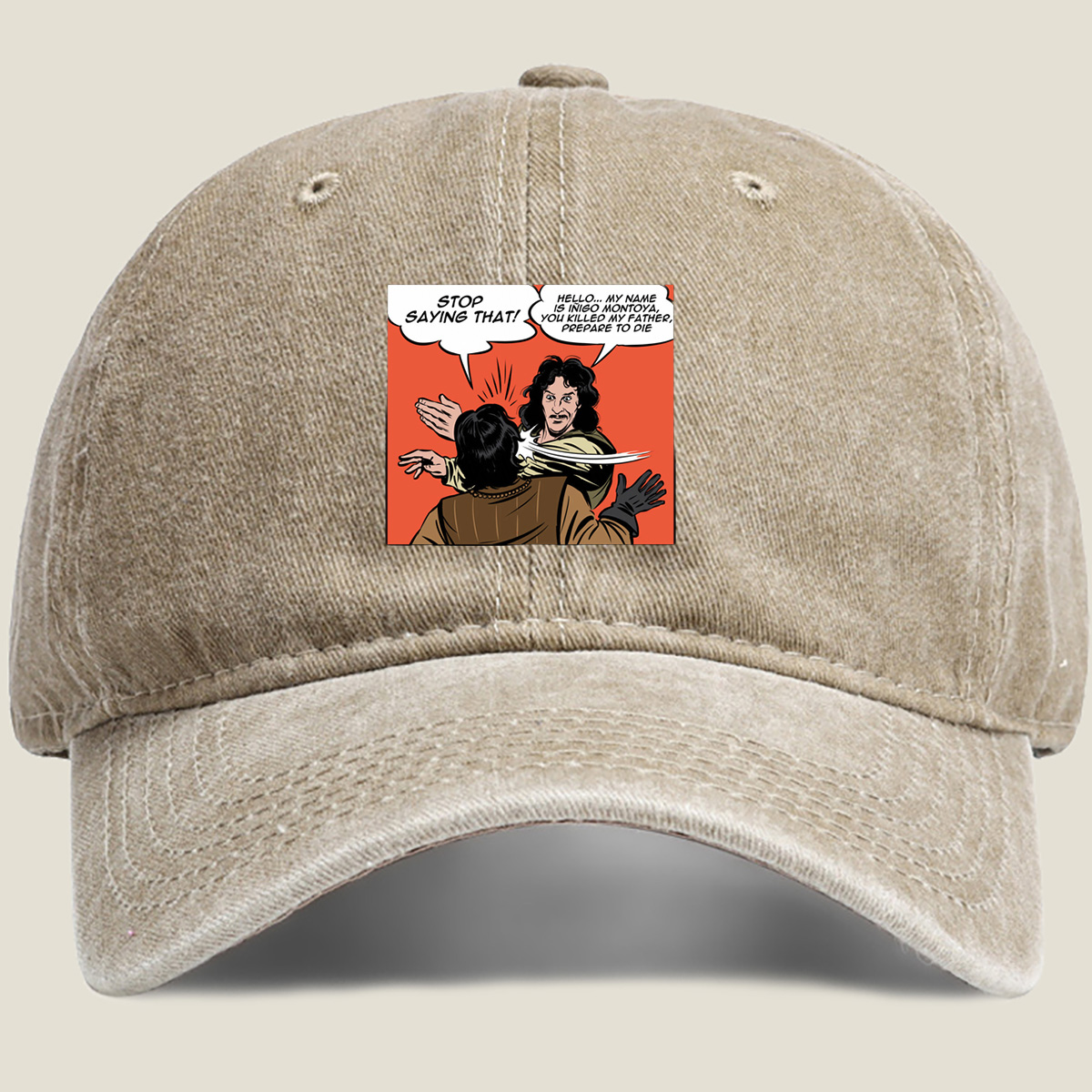 The Princess Bride: Inigo Montoya vs. Westley - Washed Denim - Baseball Cap