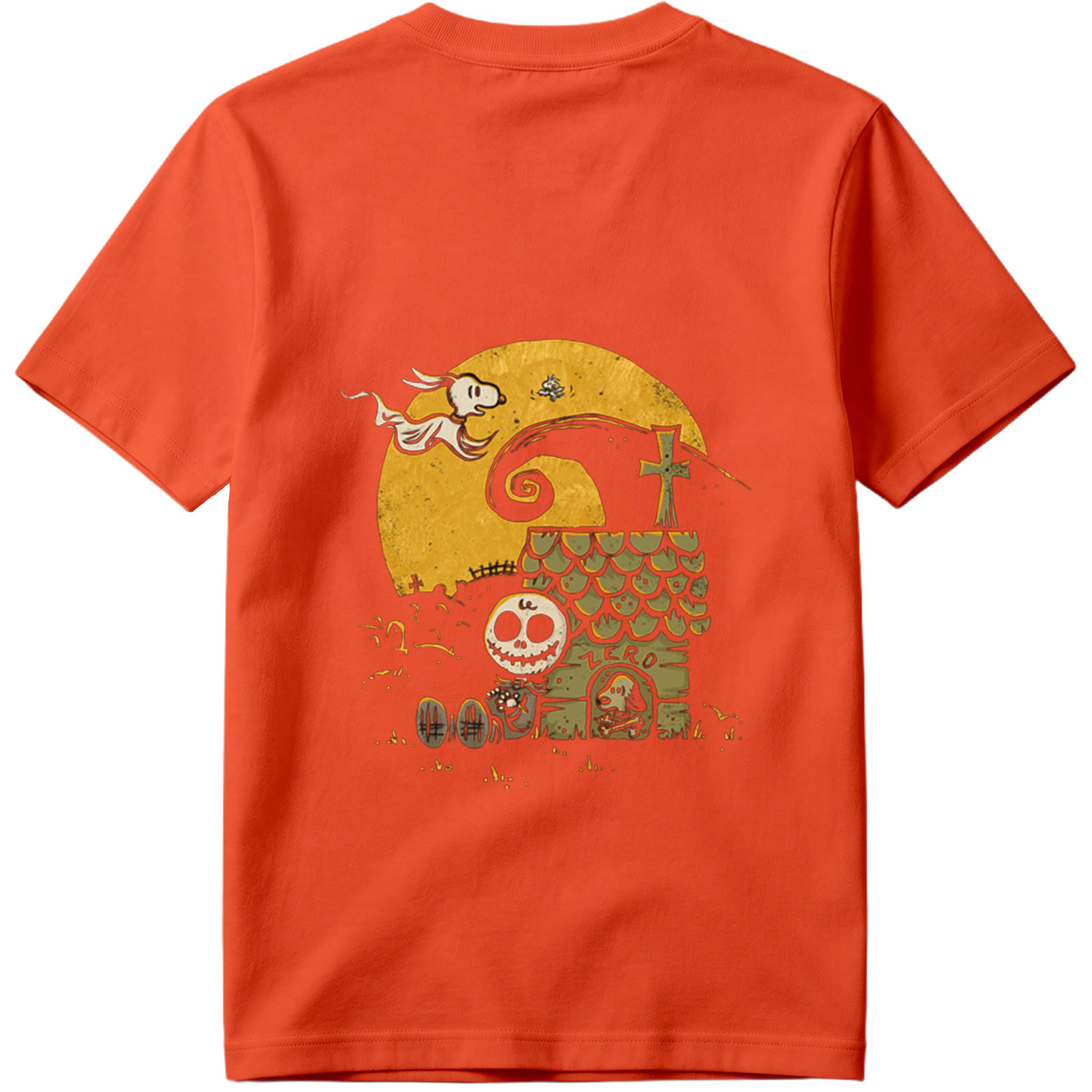 The Nightmare Before Christmas: Jack Skellington and Zero - Tee