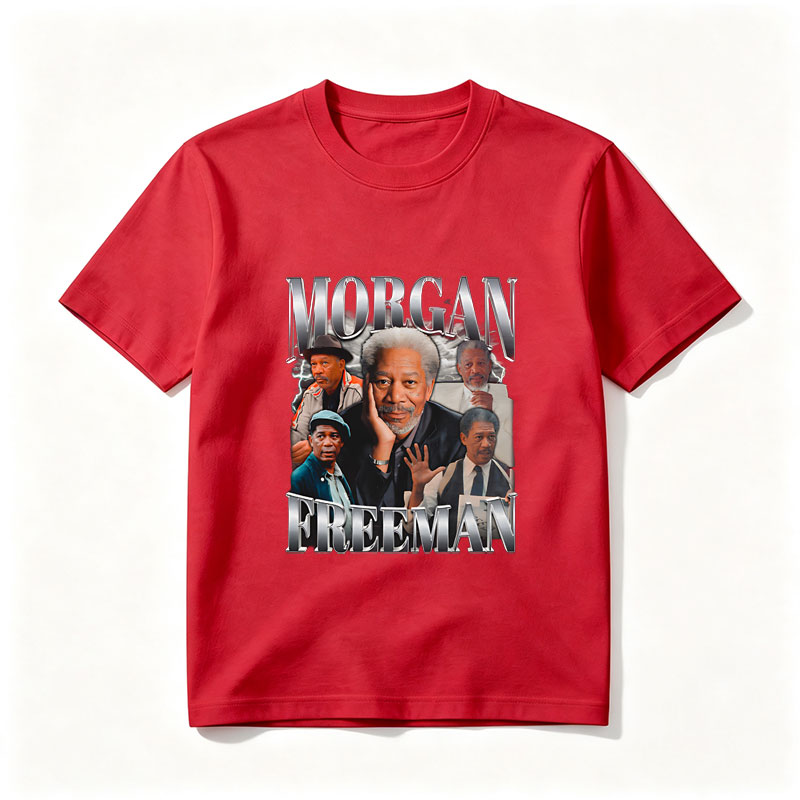 Morgan Freeman: Iconic Roles and Portraits - Tee