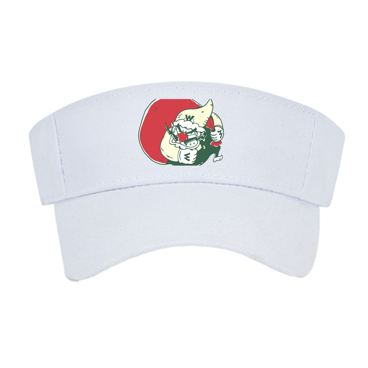Been Naughty: Santa with a Mischievous Twist -  Visor cap