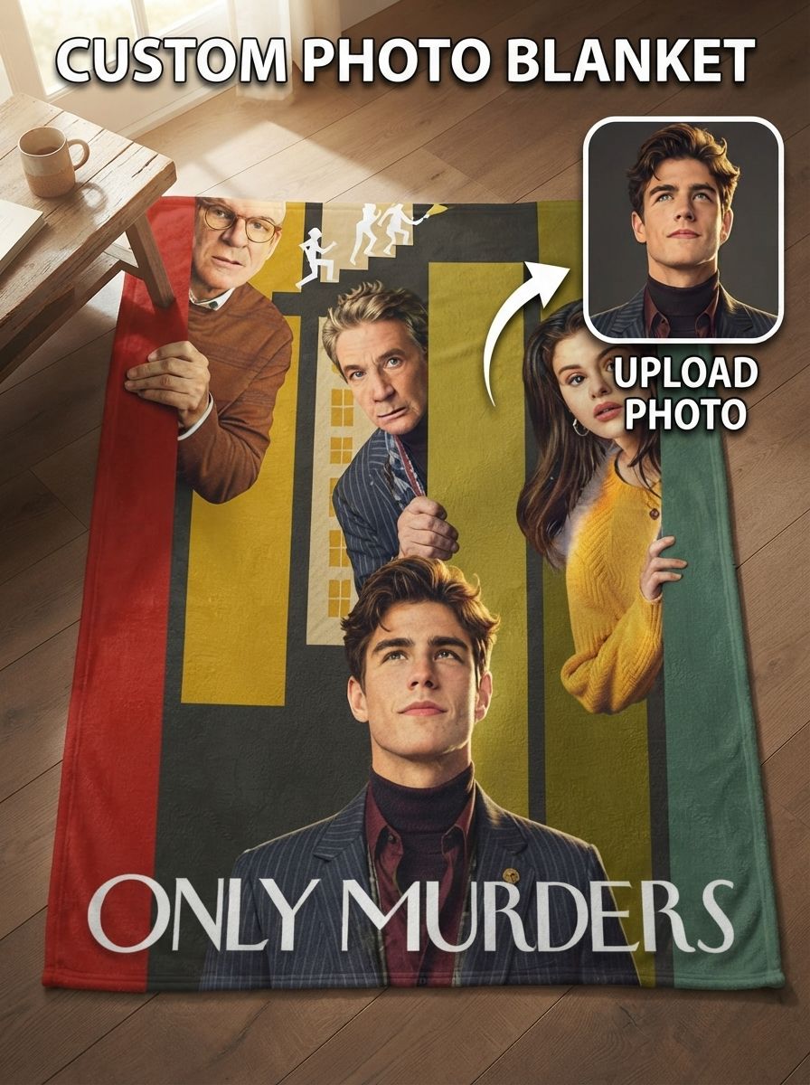 Custom Photo Face Blanket Personalized Soft Flannel Throw Lightweight Anti-Pilling Portrait Fleece Bed Couch Travel