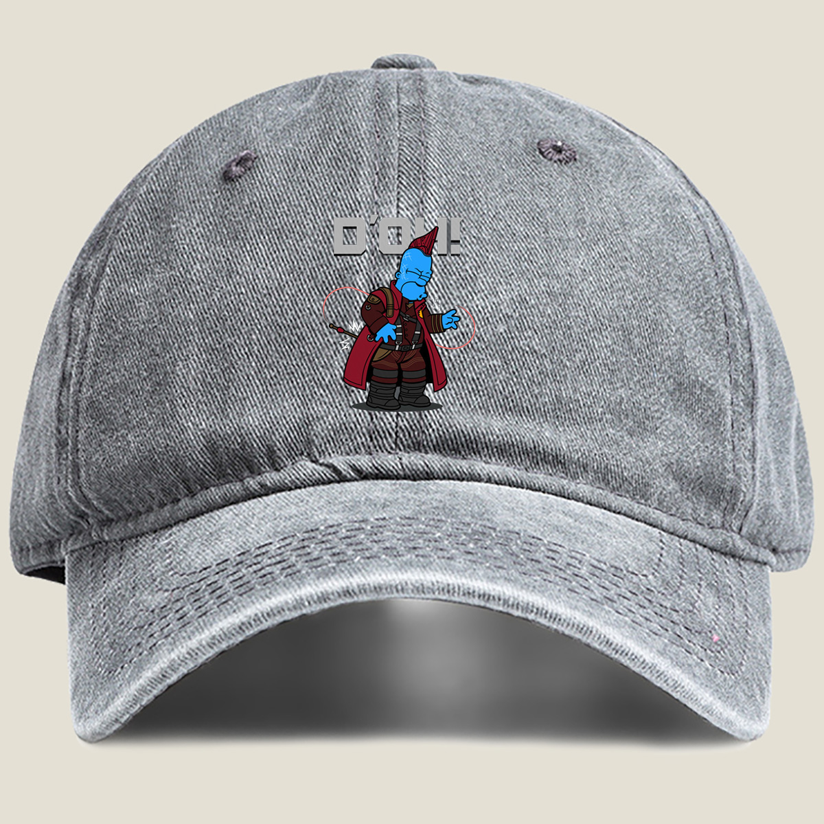 Guardians of the Galaxy: Yondu D'oh! - Washed Denim - Baseball Cap