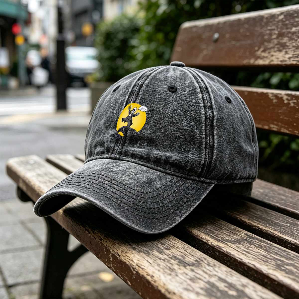 The Nightmare Before Christmas - Jack Skellington Hallowbeer Celebration - Washed Denim - Baseball Cap