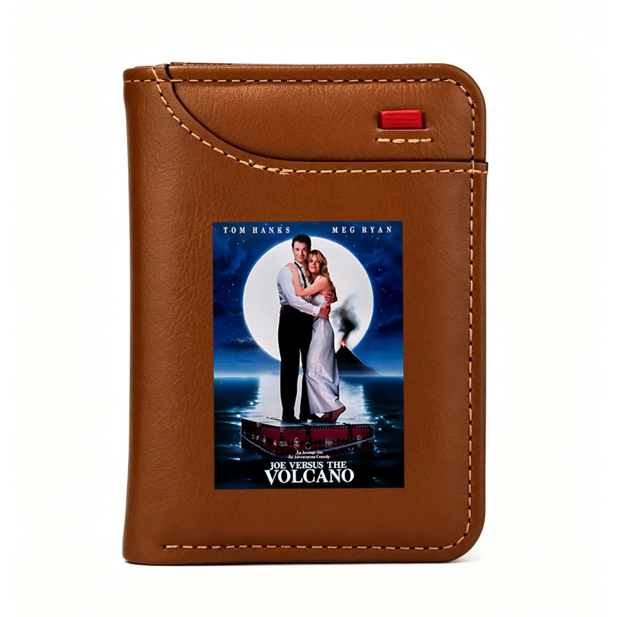 Joe Versus the Volcano: Tom Hanks and Meg Ryan in a Romantic Adventure Comedy - Vertical Style Wallet