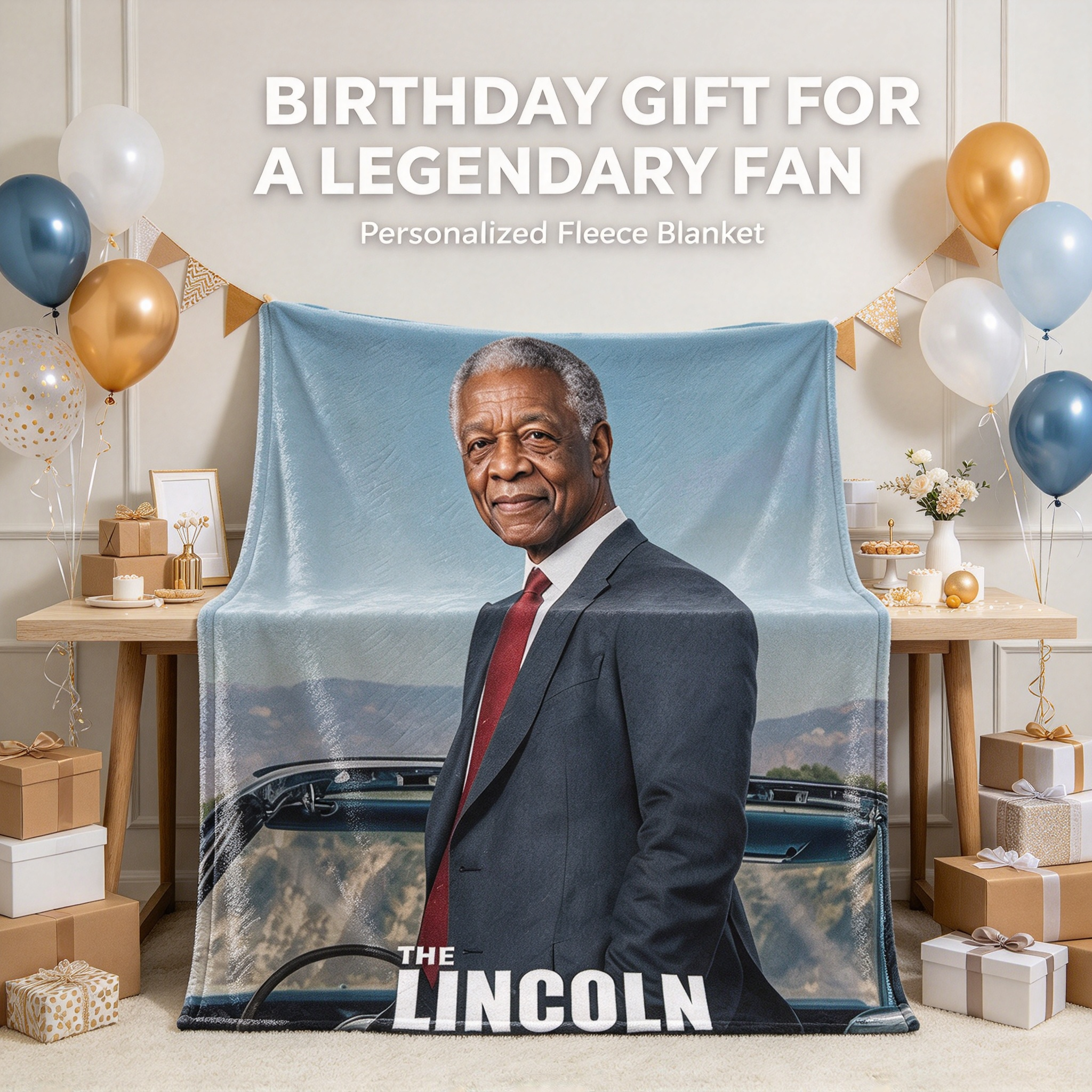 Custom Photo Blanket Personalized Portrait Throw, Ultra Soft Flannel Fleece, Ideal Personalized Gift