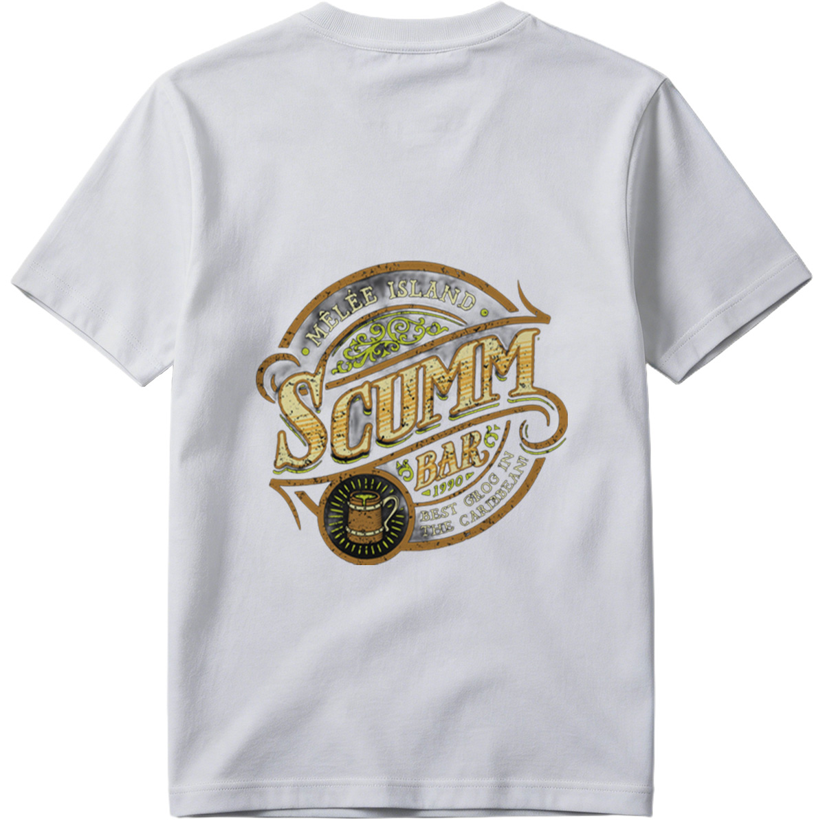 Scumm Bar - Melee Island 1990 - Tee