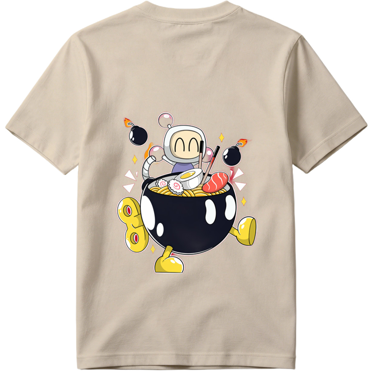 Bomberman and Ramen Bowl Adventure - Tee