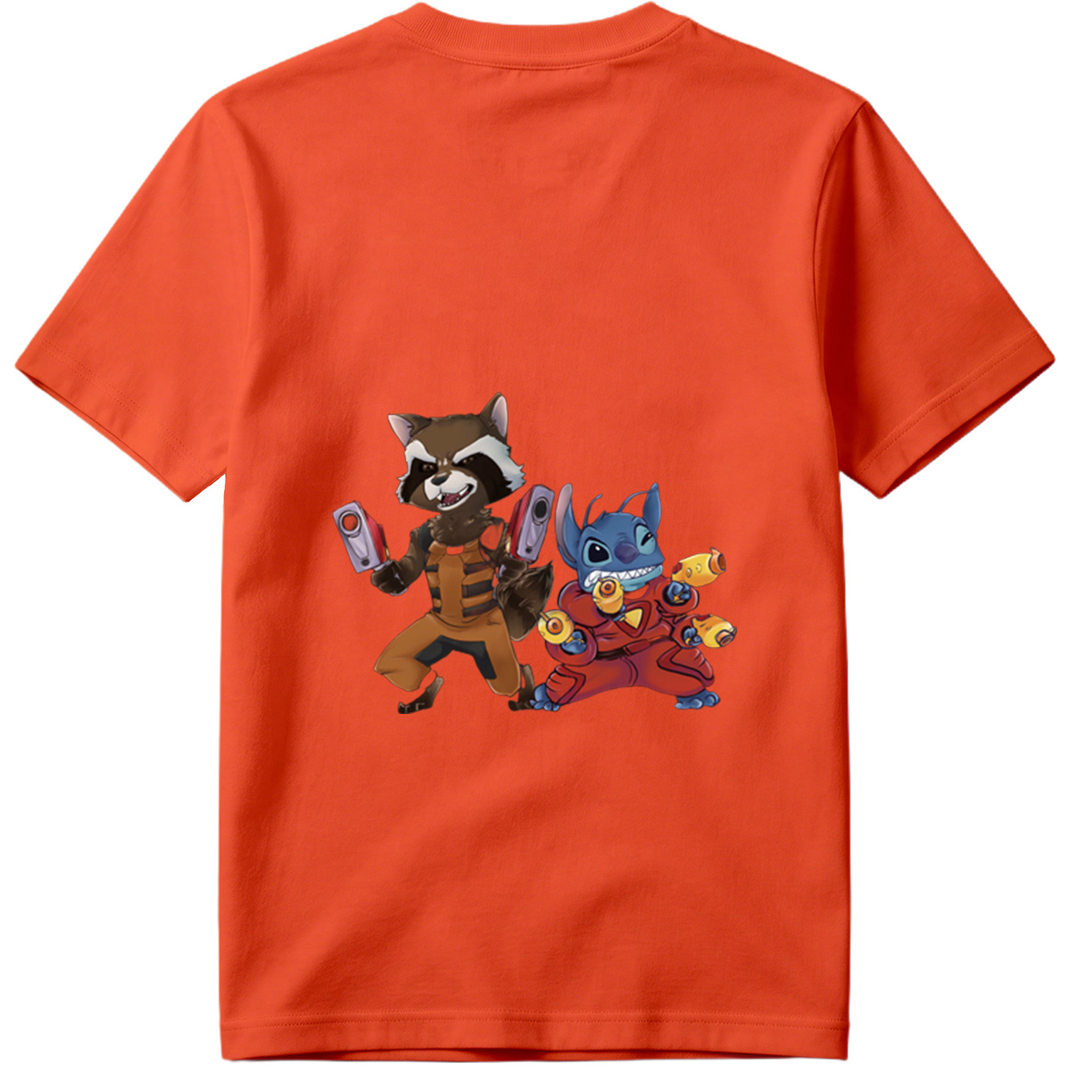 Rocket Raccoon and Stitch - Tee