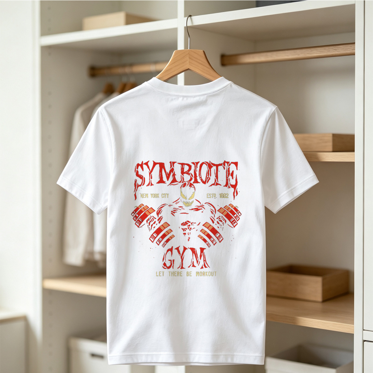 Symbiote Gym: Venom Workout Design - Tee