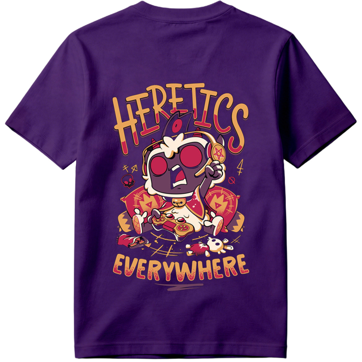 Heretics Everywhere: A Gaming Character Adventure - Tee