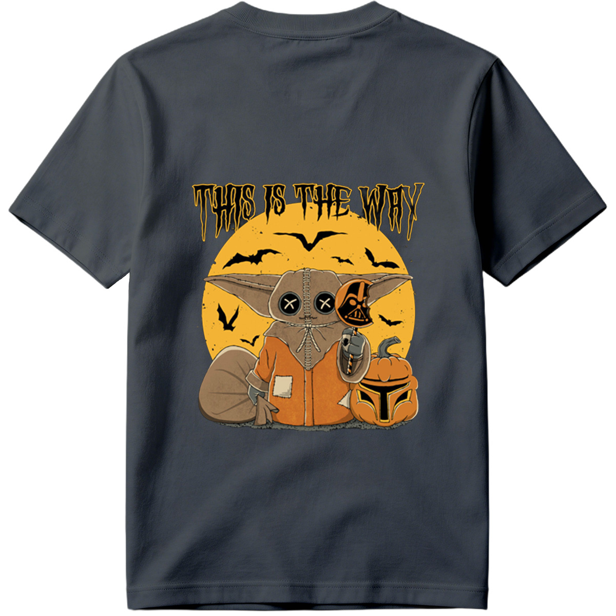 This Is The Way - Baby Yoda Halloween Star Wars Art - Tee