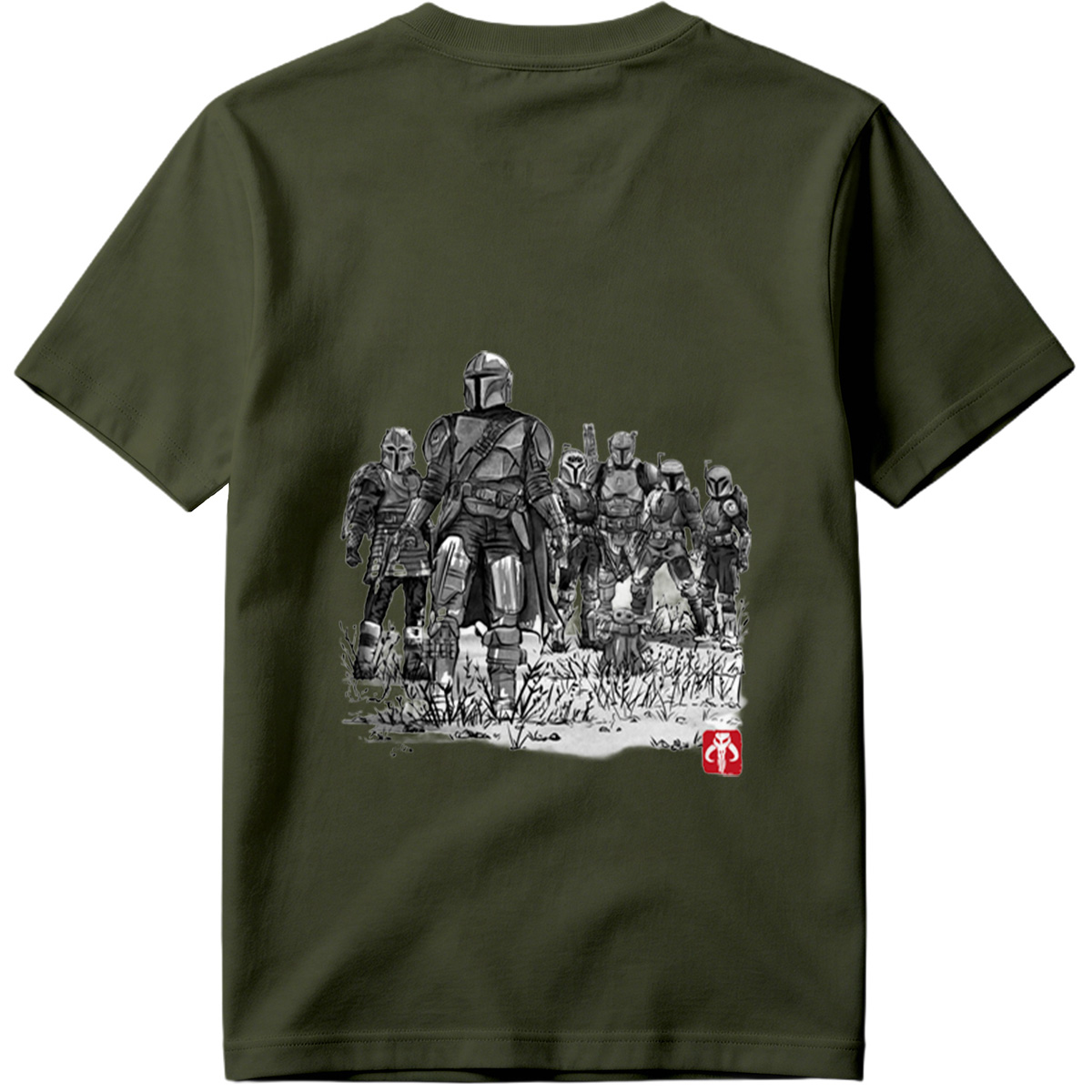 Mandalorian Clan with The Child - Tee