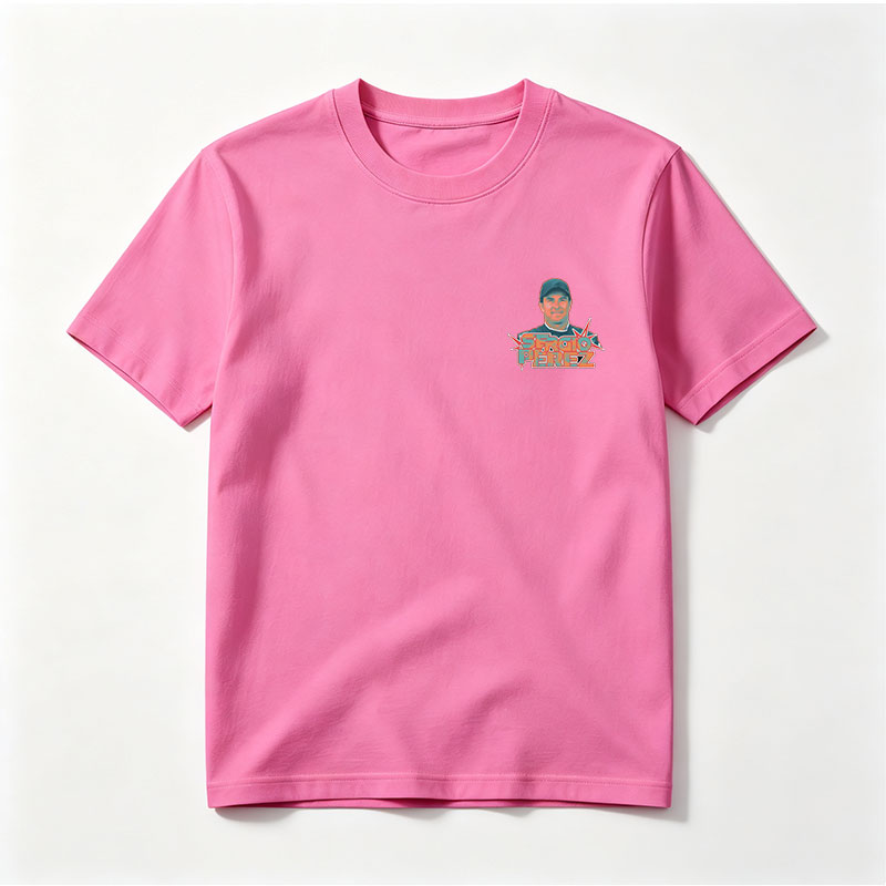 Sergio Perez Racing Driver Portrait - Tee