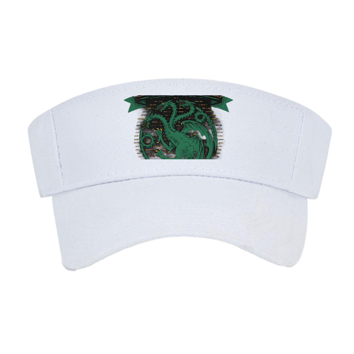 House Targaryen: Three-Headed Dragon, Fire and Blood, Team Green -  Visor cap