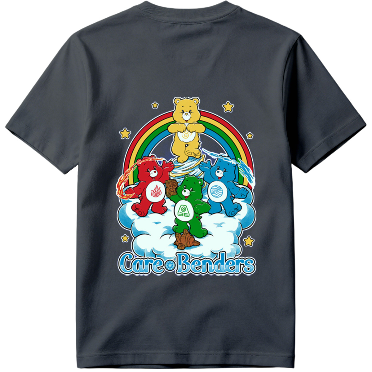 Care Bears and Avatar: The Last Airbender Crossover - Care Benders - Tee