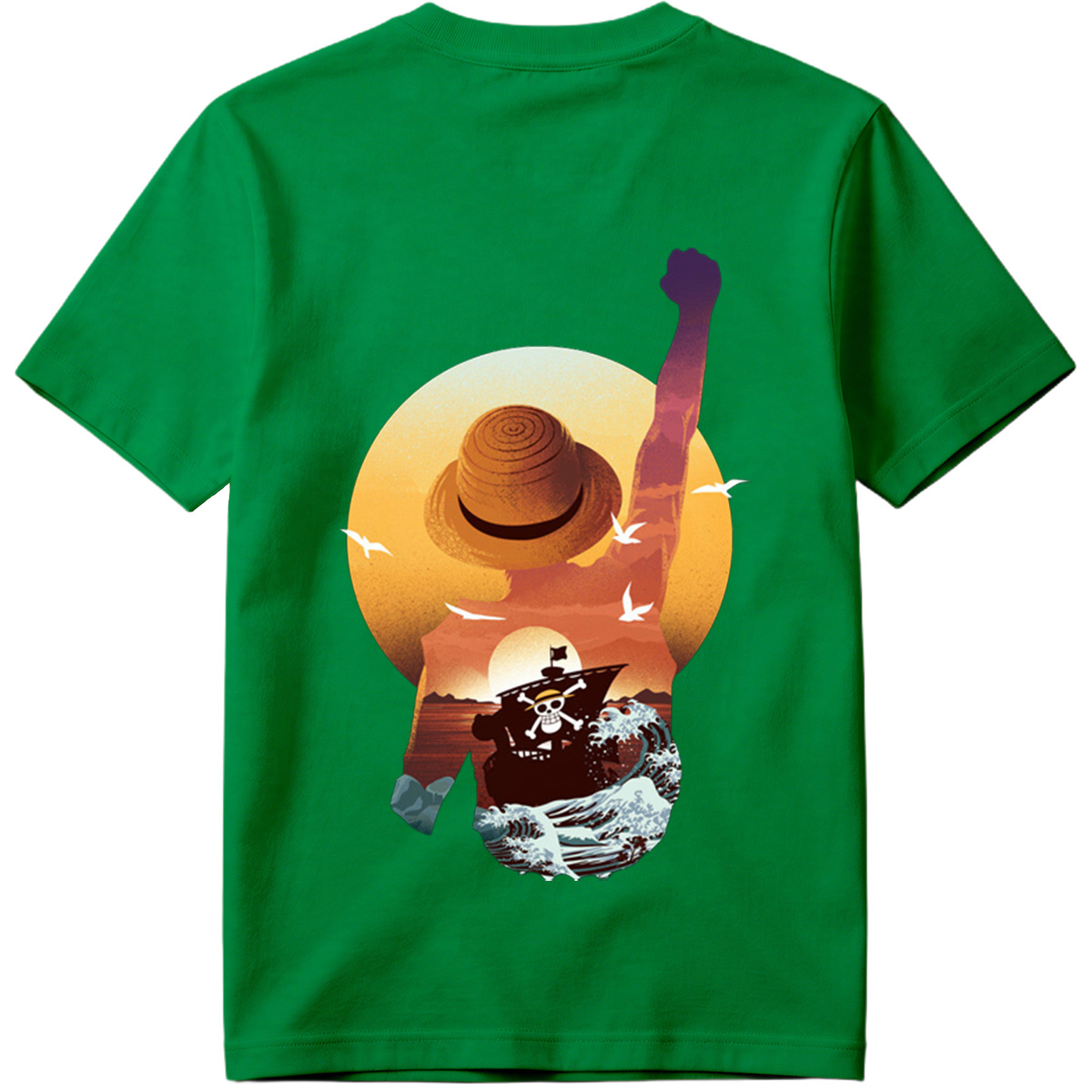 One Piece: Luffy and the Pirate Ship - Tee