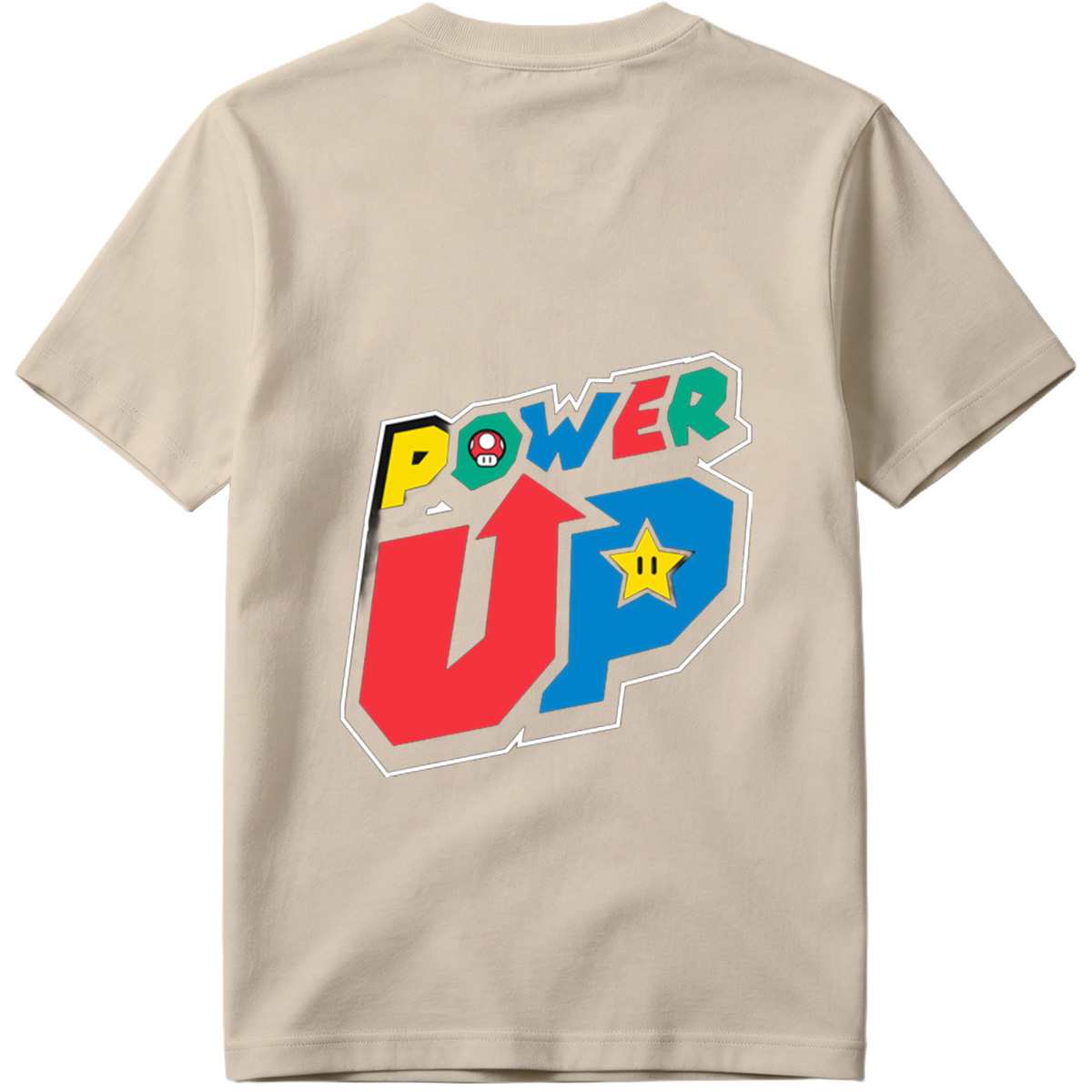 Power Up - Mario & Star - Tee