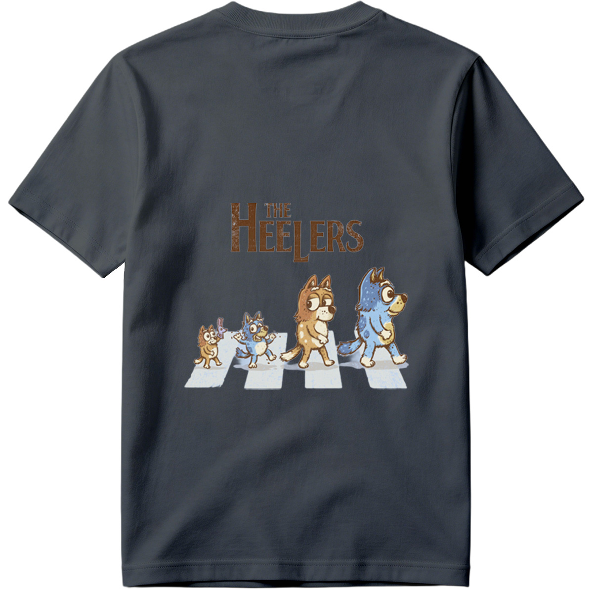 The Heelers: Bluey, Bingo, Bandit, and Mum Dog - Tee
