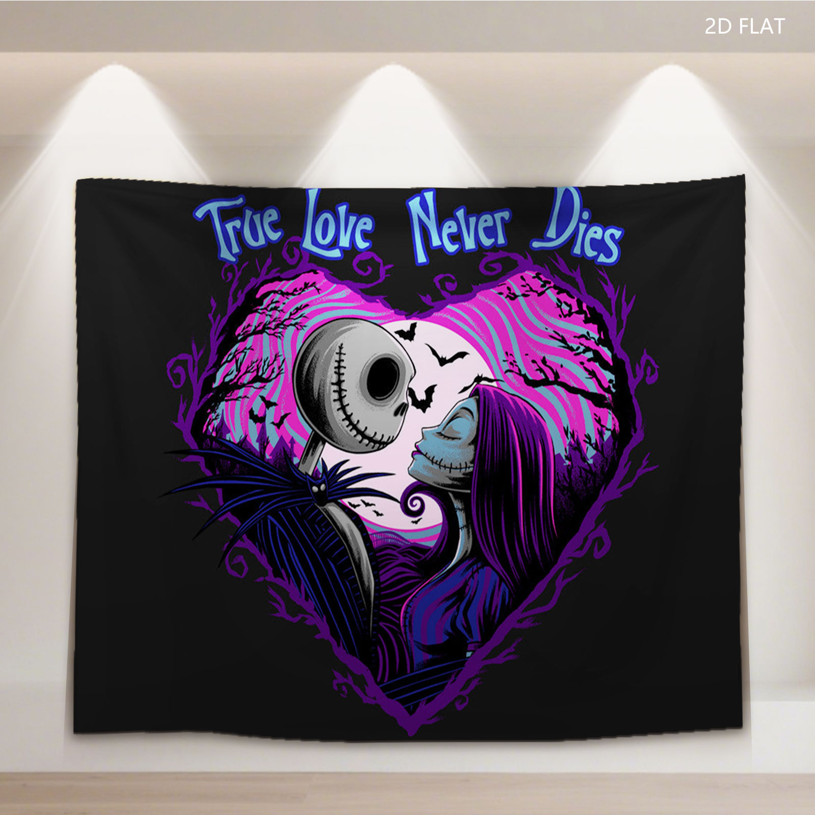 Jack Skellington and Sally: True Love Never Dies - Tapestry