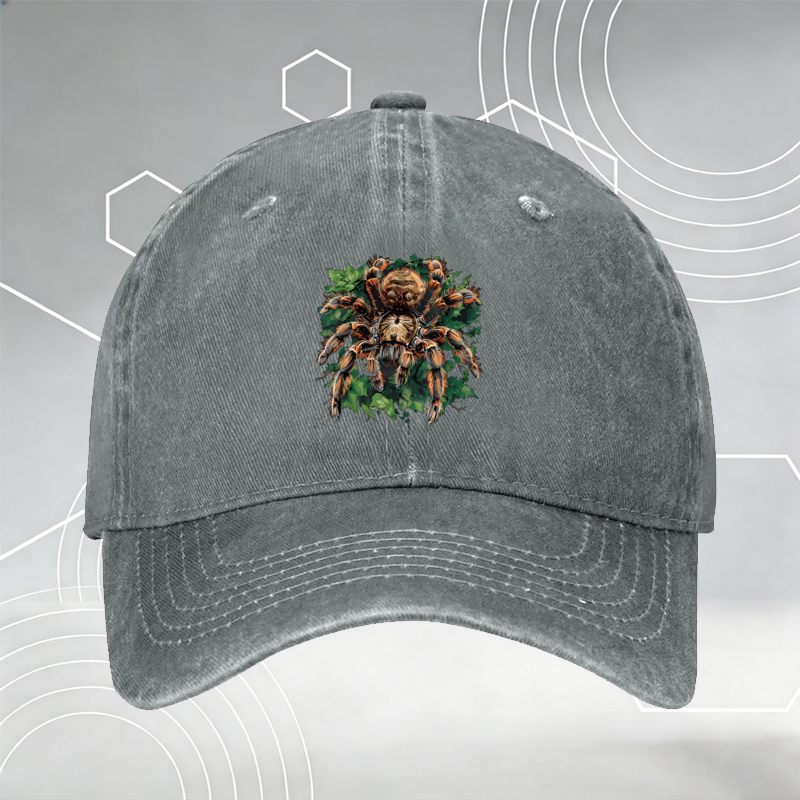 New Baseball Cap with Dart Board Print and 