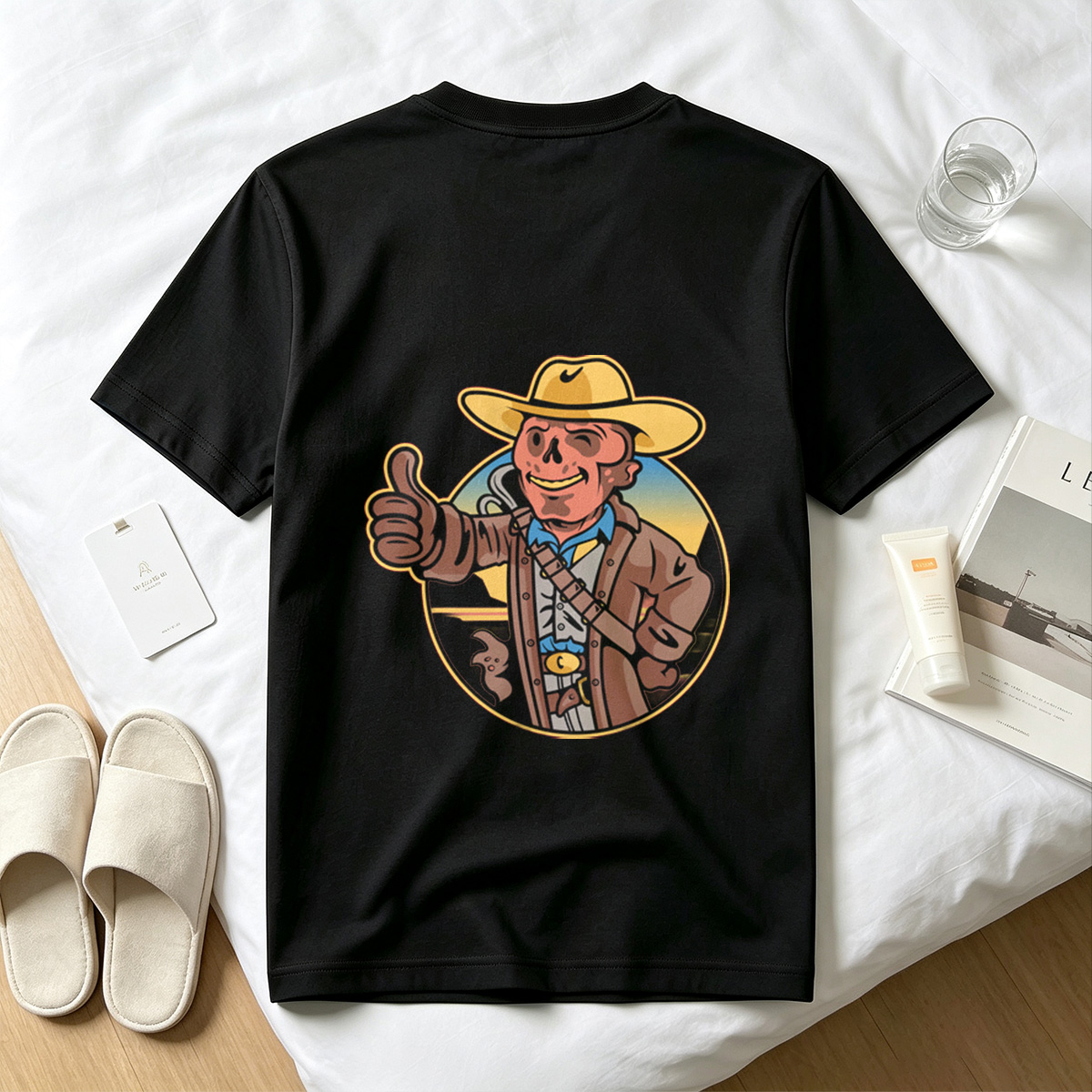 Cowboy Skeleton Thumbs Up - Tee