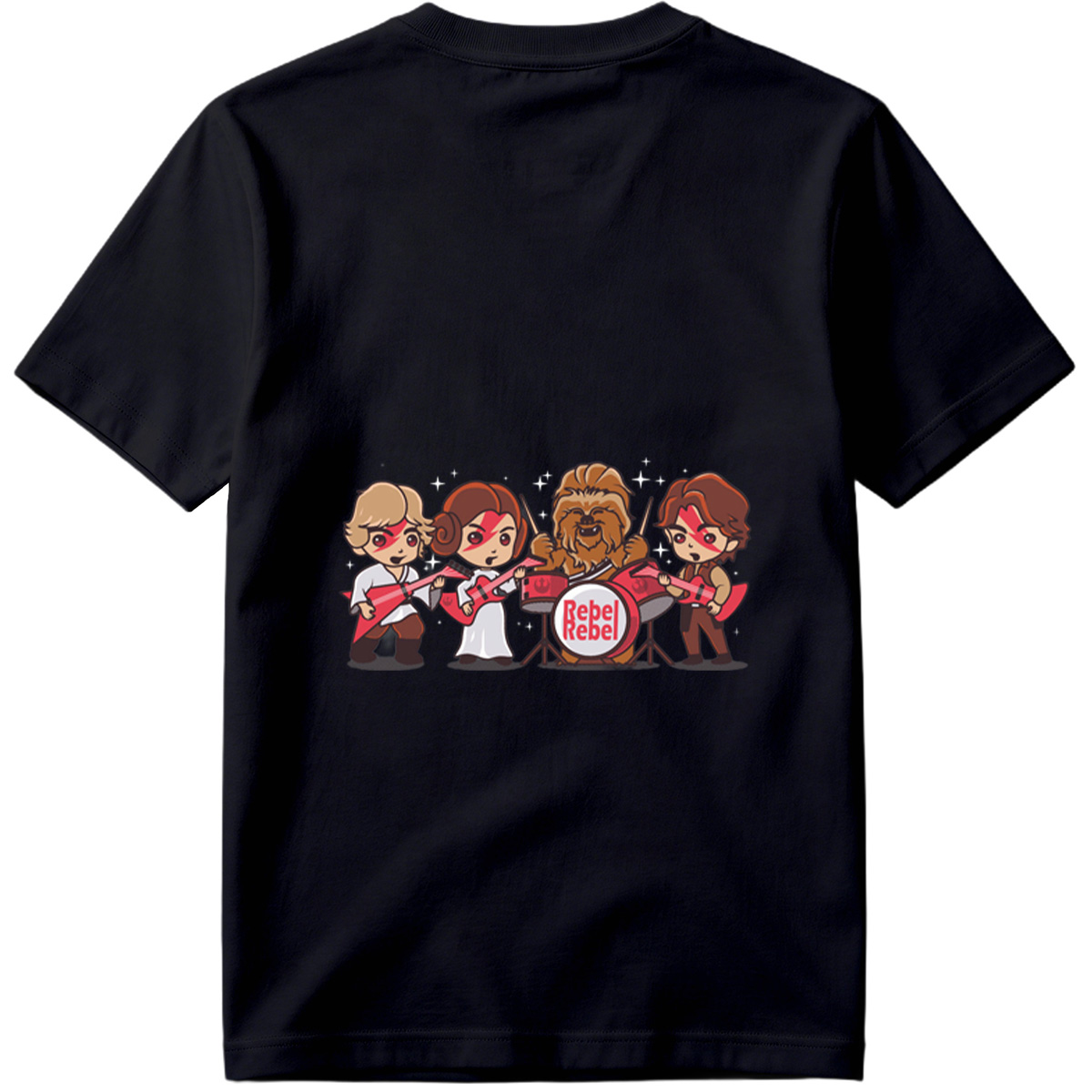 Star Wars Rebel Band: Luke, Leia, Chewbacca, and Han - Tee