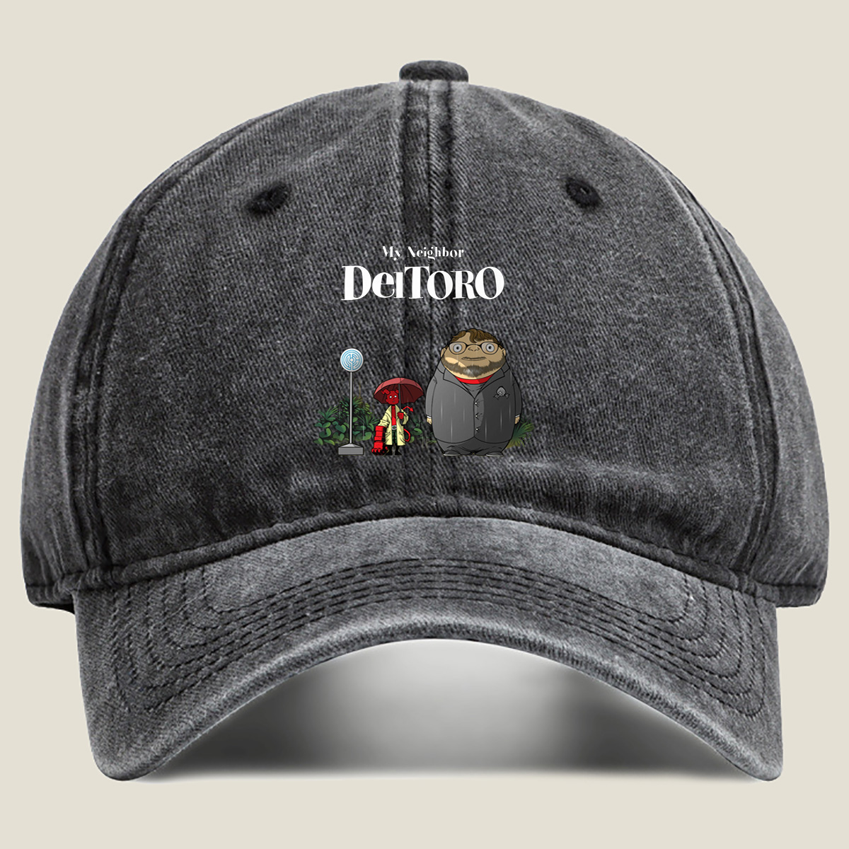My Neighbor Del Toro - Washed Denim - Baseball Cap