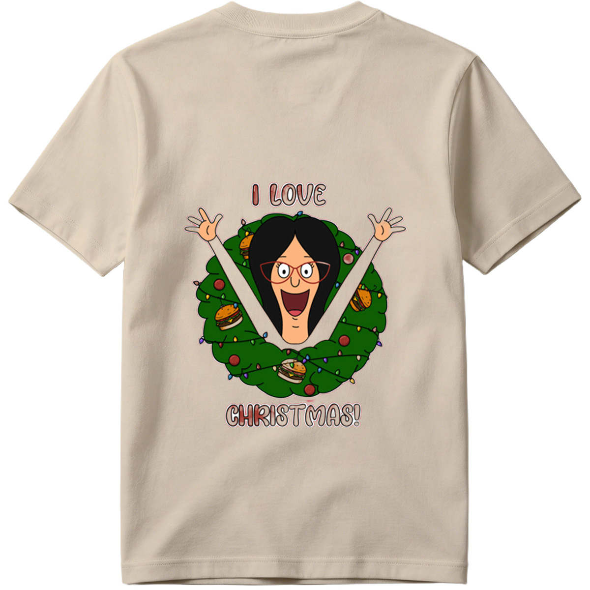 I Love Christmas - Morticia Addams Style - Tee