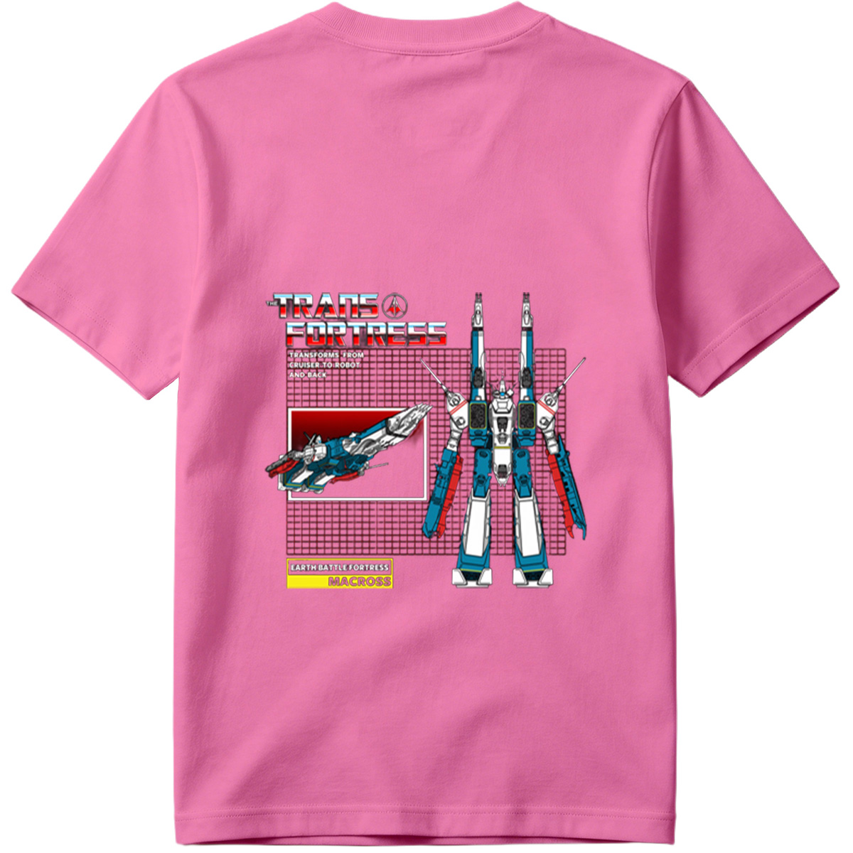 The Trans Fortress: Earth Battle Fortress Macross - Tee