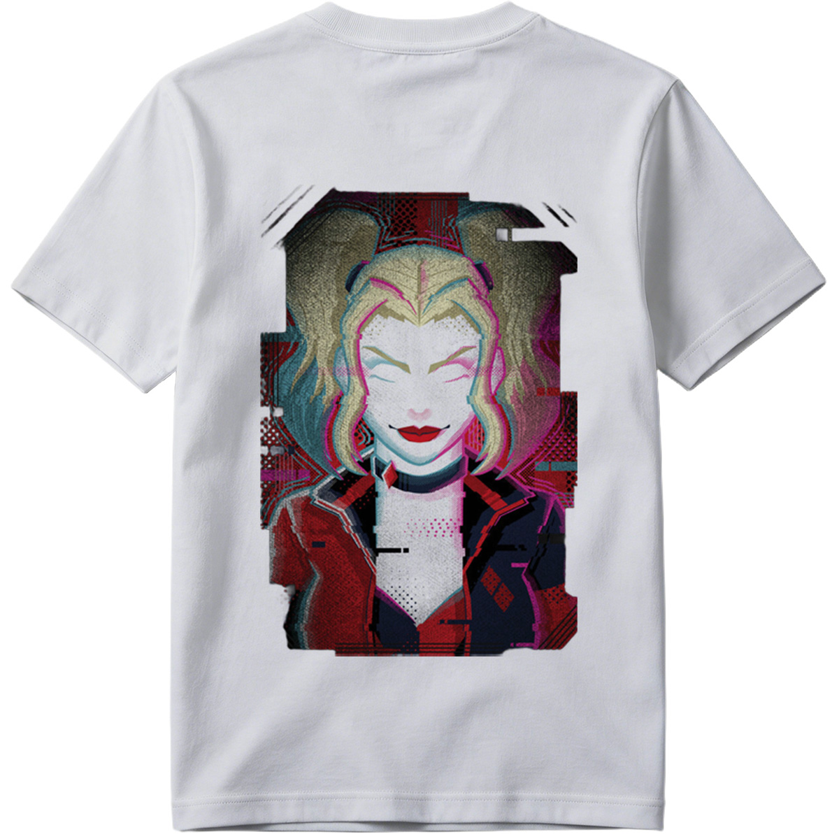 Harley Quinn: Glitch Portrait - Tee