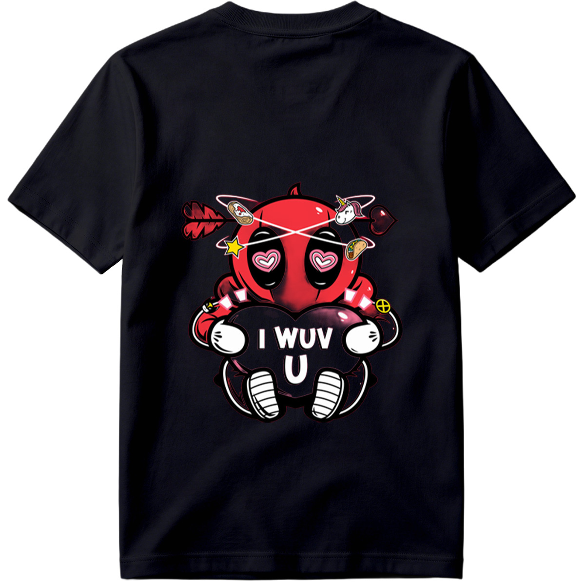 Deadpool I Wuv U - Tee