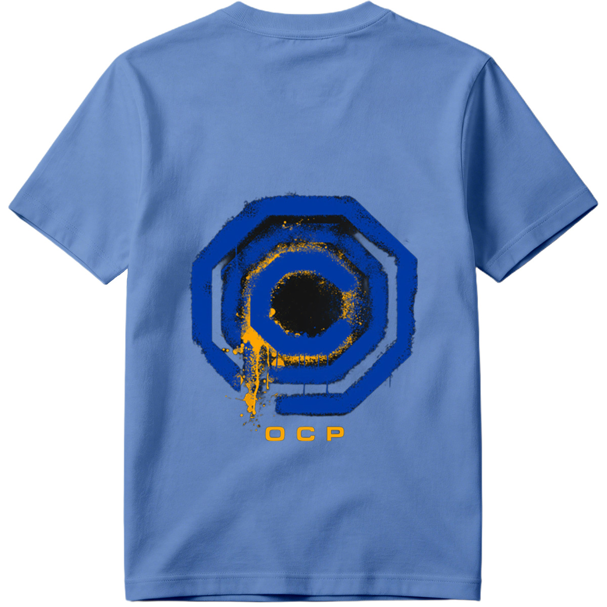 OCP Logo with Blue and Yellow Design - Tee
