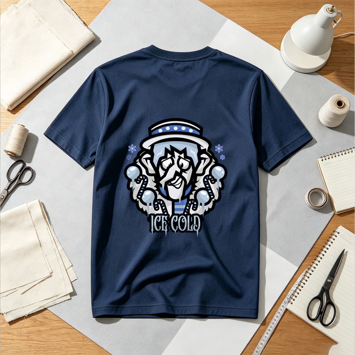 Ice Cold Character Logo - Tee