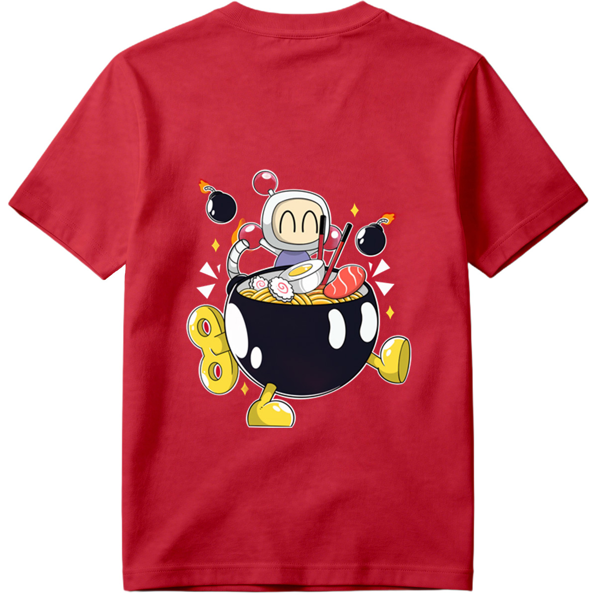 Bomberman and Ramen Bowl Adventure - Tee
